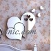 3D Mirror Love Hearts Wall Sticker Decal DIY Home Room Art Mural Decor Removable   142363583565